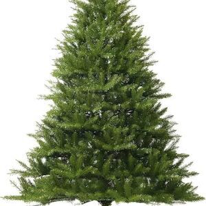 7FT Unlit Christmas Tree Green, Dunhill Fir Artificial Tree New in Box